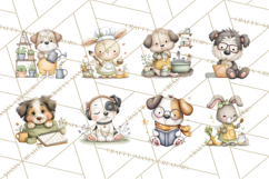 Pet Clipart PNG, Pastel Animal Planner Icons Product Image 7