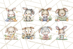Pet Clipart PNG, Pastel Animal Planner Icons Product Image 8