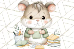 Pet Clipart PNG, Pastel Animal Planner Icons Product Image 4