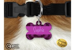 Pet ID Tag Sublimation Bundle|Tie Dye| Dog Bone PNG Designs Product Image 17