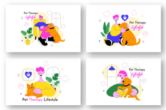 10 Pet Therapy Lifestyle Illustration Product Image 2