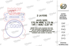 Dog Treat Wall SIgn Laser Cut. Wall Decor SVG Product Image 2