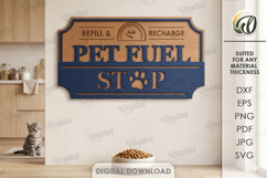 Pet Treat Station Signs Bundle Laser Cut. Wall Decor SVG Product Image 7