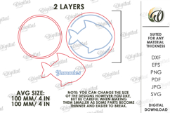 3D Pet Treats Jar lid Laser Cut. Mason Jar Topper SVG Product Image 2