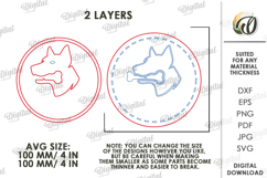 3D Pet Treats Jar lid Laser Cut. Mason Jar Topper SVG Product Image 2