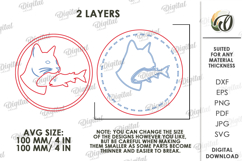 3D Pet Treats Jar lid Laser Cut. Mason Jar Topper SVG Product Image 2