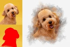 Realistic Pet Watercolor Effect Product Image 7