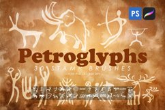 Petroglyphs Stamp Brushes Product Image 1