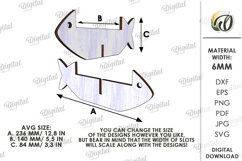 Cat Bowl Holder Laser Cut. Elevated Cat Bowl Stand SVG Product Image 2