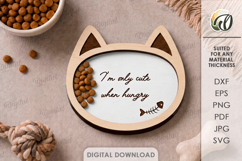 Pet Charcuterie Boards Bundle Laser Cut. Pet Treat Plate SVG Product Image 6