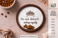 3D Pet Charcuterie Board Laser Cut. Pet Treat Plate SVG Product Image 1