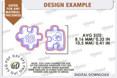 Pets Earrings Laser Cut Bundle. Animals Earrings SVG Product Image 4