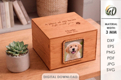 Pet Memorial Boxes Bundle Laser Cut. Keepsake Box SVG Product Image 2