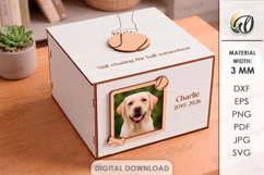 Pet Memorial Boxes Bundle Laser Cut. Keepsake Box SVG Product Image 13