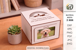 Pet Memorial Boxes Bundle Laser Cut. Keepsake Box SVG Product Image 8