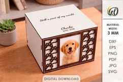 Pet Memorial Boxes Bundle Laser Cut. Keepsake Box SVG Product Image 10