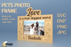 Pets Photo Frame Bundle. Laser cut Frame Design Product Image 5