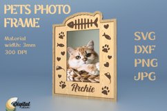 Pets Photo Frame Bundle. Laser cut Frame Design Product Image 8