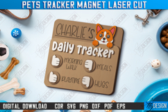 Pets Tracker Magnets Laser Cut Bundle, Feeding Reminder SVG Product Image 7