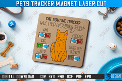 Pets Tracker Magnets Laser Cut Bundle, Feeding Reminder SVG Product Image 10