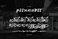 Phantom Asylum | Graffiti Script Font Product Image 12