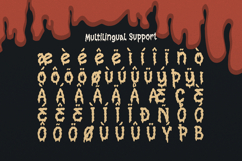 Phantom Shrieks | Dripping Horror Font Product Image 11