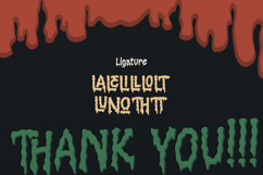 Phantom Shrieks | Dripping Horror Font Product Image 12