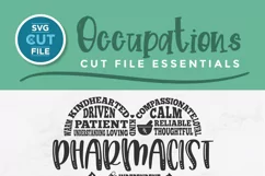 Pharmacist SVG - pharmacist subway art design with heart for shirts and tote bags