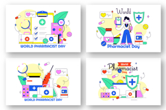10 World Pharmacists Day Illustration Product Image 3