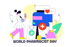 10 World Pharmacists Day Illustration Product Image 4