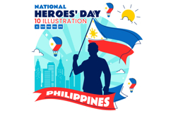 10 Philippines Heroes Day Illustration Product Image 1