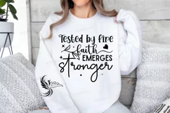 Tested By Fire Faith Sleeve SVG, Christian SVG Design Product Image 3