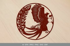 Phoenix Chinese Papercut SVG Product Image 1