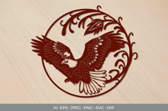 Phoenix Chinese Papercut SVG Product Image 1