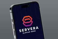 Hexagonal Core of Server Connectivity Logo Product Image 1