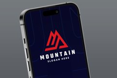 Letter M Mountain Logo Product Image 7