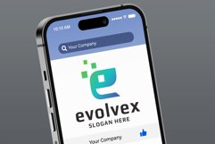 Evolvex Letter E Logo Product Image 3