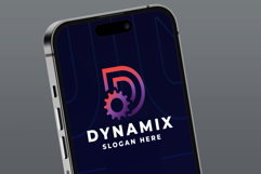 Engine of Progressive Motion Letter D Logo Product Image 2