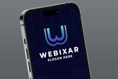 Web Digital Connectivity Letter W Logo Product Image 1