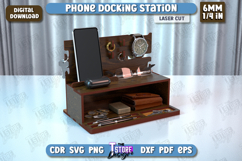 Phone Docking Station | Desk Tray Organizer | Watch Stand Product Image 1