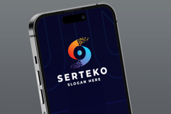 Digital Connectivity Letter S Logo Product Image 2