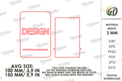 3D Phone Holders Bundle Laser Cut. Phone Stand SVG Product Image 3