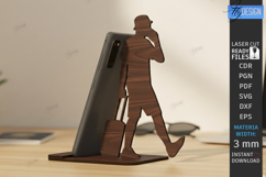 Phone Stand Laser Cut|Human Figures Silhouette |Phone Holder Product Image 1