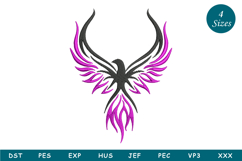 Phoenix Machine Embroidery Product Image 1