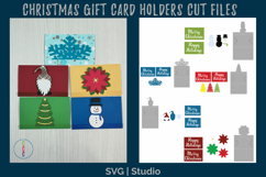 Christmas Gift Card Holder SVG Bundle - Gift Card Sleeves Product Image 1