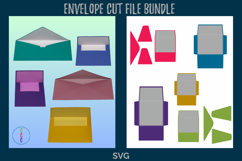 Envelope SVG Templates Bundle | A2, A7, Slimline with Liners Product Image 1