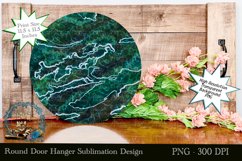 Agate Marble | Round Door Hanger Sublimation Bundle Product Image 2