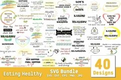 Eating Healthy SVG Bundle Product Image 1