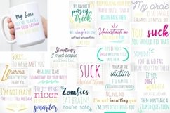 I Have Sarcasm in Me Quotes SVG Bundle Product Image 2