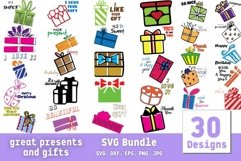 Great Presents and Gifts SVG Bundle Product Image 1